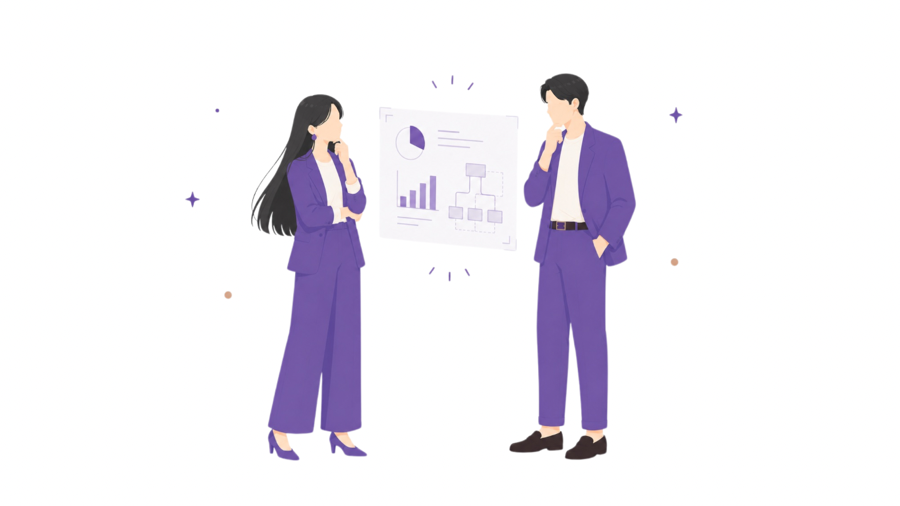 ストラテジストタイプのイメージイラスト