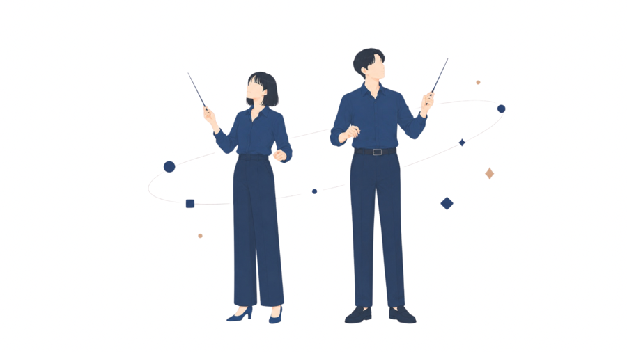 ディレクタータイプのイメージイラスト