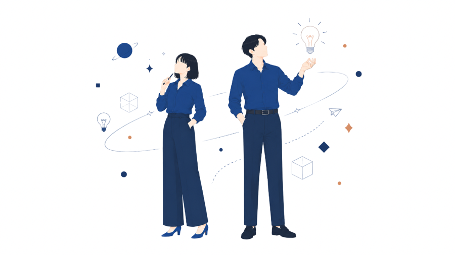 イノベータータイプのイメージイラスト